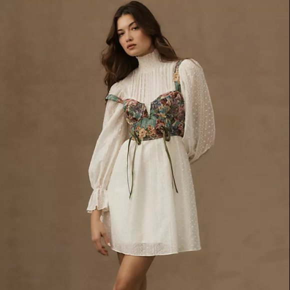 Anthropologie Tops - By Anthropologie Tapestry Corset NWT